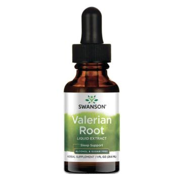 Swanson Valerian Root Liquid Extract Течен екстракт от корен на валериан 29,6 мл