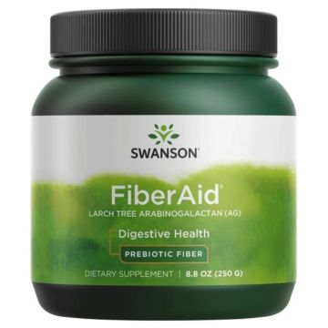 Swanson FiberAid (AG) Арабиногалактан от Лиственица с фибри 250 гр на прах