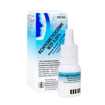  Ксилометазолин капки за нос 0.05% 10 мл Polpharma