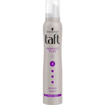 Taft Perfect Flex Пяна за коса с еластин за ултра силна фиксация 200 мл