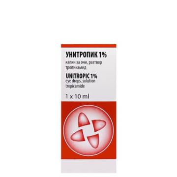 Унитропик капки за очи 1% х 10 мл Unimed Pharma