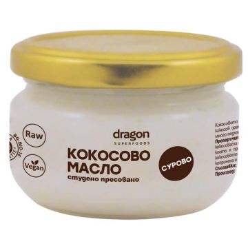 Био Кокосово Масло, студено пресовано 100 мл Dragon Superfoods