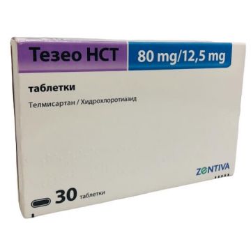 Тезео НСТ 80 мг/12.5 мг х 30 таблетки Zentiva