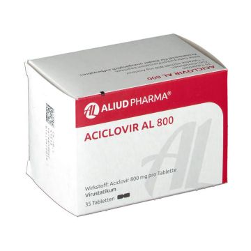 Ацикловир AL 800 мг х 35 таблетки Aluid Pharma