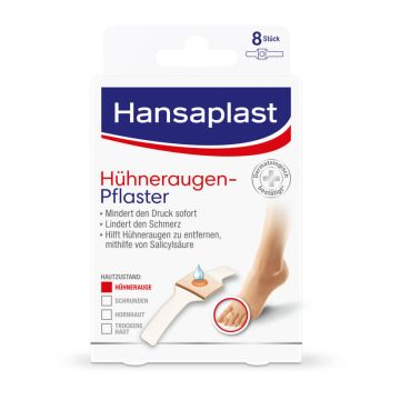 Hansaplast Пластири за мазоли със салицилова киселина х 8 бр