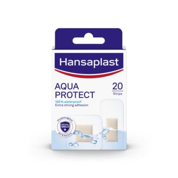 Hansaplast Aqua Protect 100% Водоустойчиви пластири х 20 бр