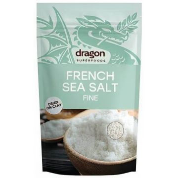 Френска морска сол фина 500 г Dragon Superfoods