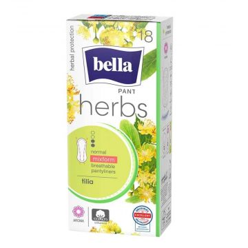 Bella Panty Herbs Tilia Ежедневни дамски превръзки х 18 бр