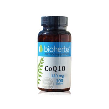Bioherba Коензим Q10 120 мг х 100 капсули