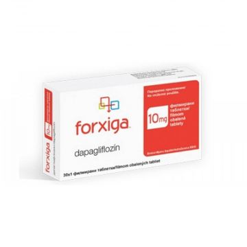 Форксига 10 мг х 30 таблетки Astra Zeneca