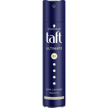 Taft Ultimate Лак за коса за максимална фиксация и кристален блясък 250 мл