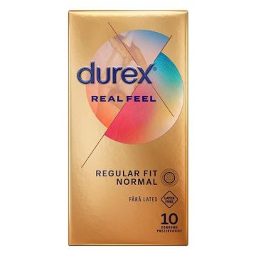 Durex Real Feel презервативи 10 бр