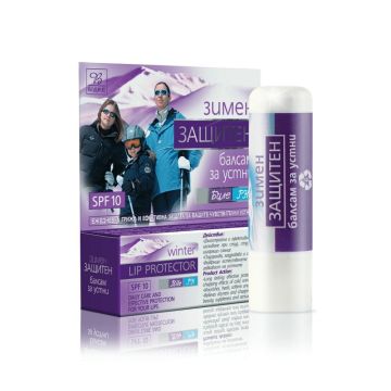 Bodi Beauty Биле-PH Зимен защитен балсам за устни SPF10 4 гр