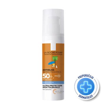 La Roche-Posay Anthelios Dermo Pediatrics Слънцезащитно мляко за бебета SPF50+ 50 мл
