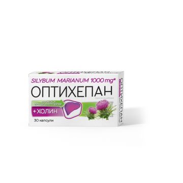 NaturProdukt Оптихепан формула за чернодробното здраве х30 капсули