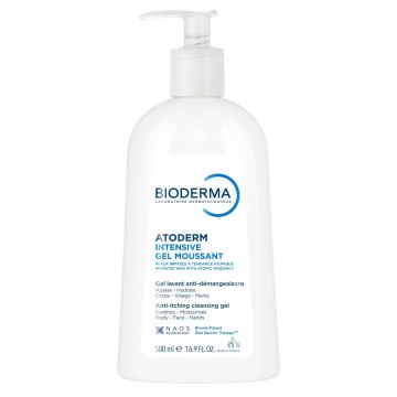 Bioderma Atoderm Intensive Измиващ гел за много суха и атопична кожа 500 мл