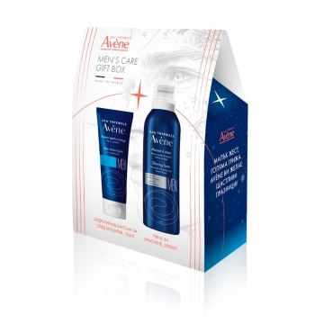 Avene Men Пяна за бръснене 200 мл + Avene Men Балсам за след бръснене 75 мл Комплект