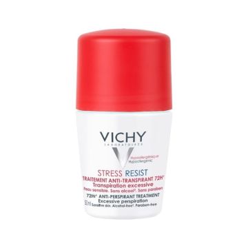 Vichy Stress Resist Дезодорант рол-он с 72 часа ефект против изпотяване 50 мл