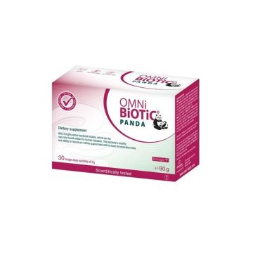 Omni Biotic Панда Пробиотик при имунологичен дисбаланс за майката и бебето 3 гр 30 сашета