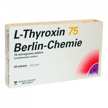 L-Тироксин 75 мкг х 50 таблетки Berlin-Chemie