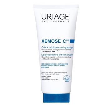 Uriage Xemose C8+ Успокояващ липидовъзстановяващ крем за лице и тяло за много суха кожа 200 мл