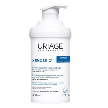 Uriage Xemose C8+ Успокояващ крем за лице и тяло за много суха кожа 400 мл