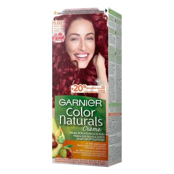 Garnier Color Naturals Трайна боя за коса, 6.60 Fiery Red