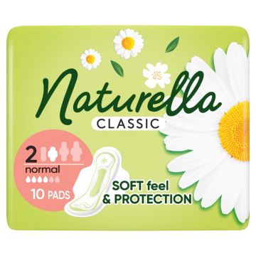 Naturella Classic Normal Дамски дневни превръзки с лайка 10 бр