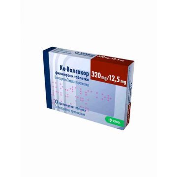 Ко-Валсакор 320 мг/12.5 мг х 30 таблетки KRKA