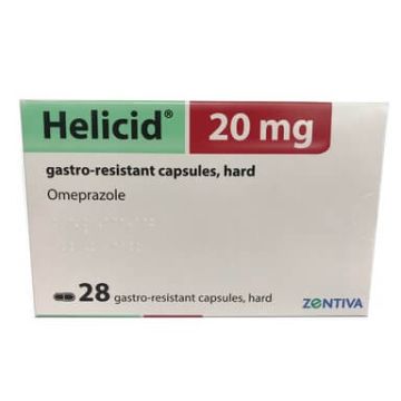 Хелицид 20 мг х 28 капсули Zentiva