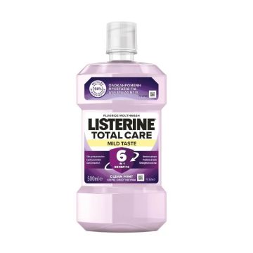 Listerine Total Care Mild Taste Вода за уста без алкохол 500 мл