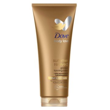 Dove Summer Revived Лосион за тяло с автобронзанти 200 мл