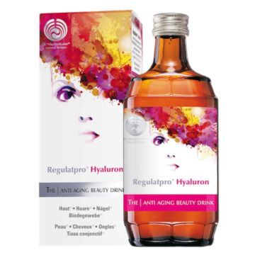Regulatpro Hyaluron Напитка за стегната кожа, здрава коса и нокти 350 мл Dr. Niedermaier