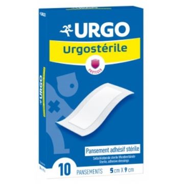 Urgo Urgosterile Стерилен пластир 5 см х 9 см 10 бр