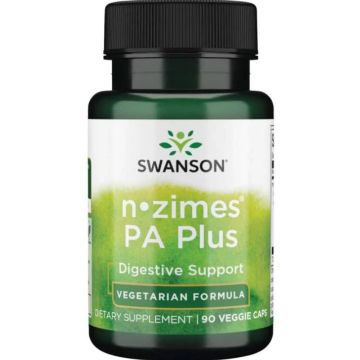 Swanson  N-zimes PA Plus Ензими за добро храносмилане х90 капсули