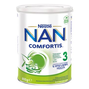 Nestle NAN Comfortis 3 Обогатена млечна напитка 12М+ 800 г