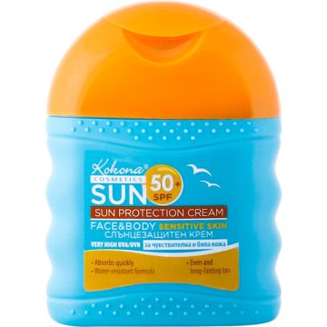 Kokona Sun Слънцезащитен крем SPF50+ за цялото семейство 75 мл