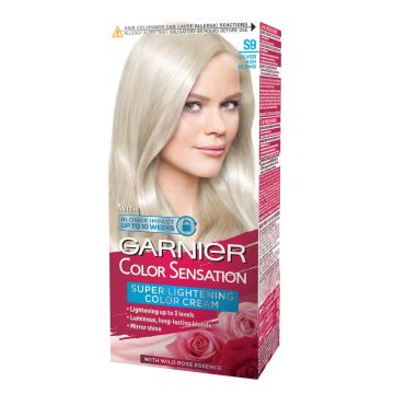 Garnier Color Sensation Трайна боя за коса, S9 Silver Ash Blond