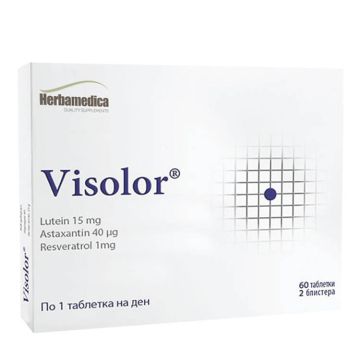 Visolor За подобряване на зрението 40 мг х 60 таблетки 
