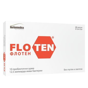 Floten Пробиотик за стомашно-чревния тракт х 20 капсули 