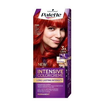 Palette Intensive Color Creme Tрайна крем-боя за коса RV6 Scarlet Red / Скарлет