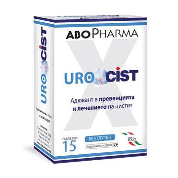 AboPharma Urocist При цистит и инфекции на пикочните пътища 15 таблетки