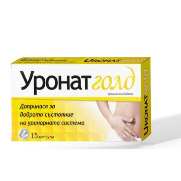 NaturProdukt Уронат голд за добро състояние на уринарната система x15 капсули