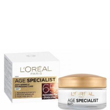 L’Oreal Age Specialist 65+ Подхранващ дневен крем за лице против бръчки 50 мл