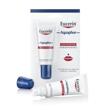 Eucerin Aquaphor SOS Защитаващ балсам за устни 10 мл
