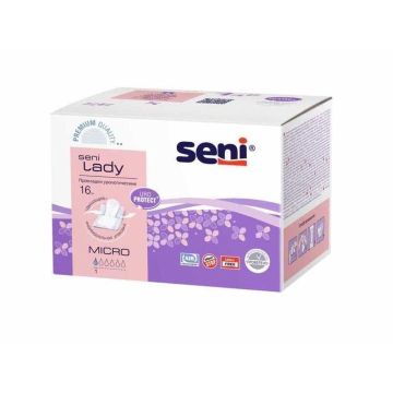 Seni Lady Comfort Micro Урологични подложки за жени 1 капка х 16 бр
