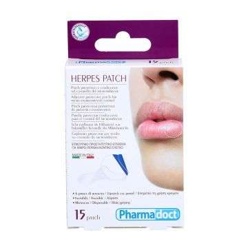 Pharmadoct Herpes patch Пластир за лечение на херпес х 15 бр