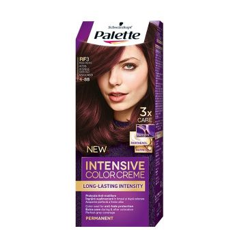 Palette Intensive Color Creme Tрайна крем-боя за коса RF3 Intensive Dark Red / Наситено тъмно червен