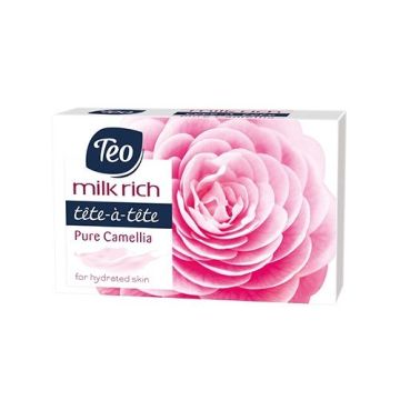 Teo Milk Rich Pure Camellia Soap Сапун с глицерин и аромат на камелия 100 гр