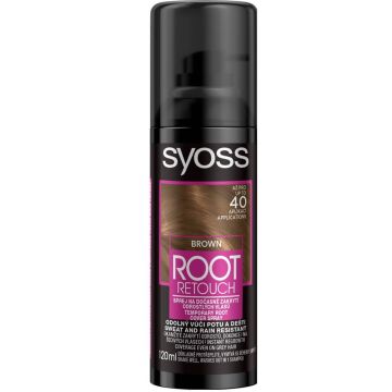 Syoss Root Retoucher Оцветяващ спрей за корени Средно кафяв 120 мл